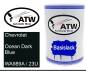 Preview: Chevrolet, Ocean Dark Blue, WA989A / 23U: 500ml Lackdose, von ATW Autoteile West.